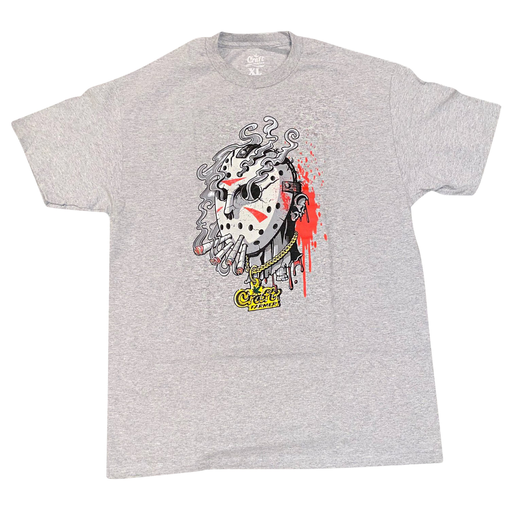 Smoked Out Jason GREY T-Shirt