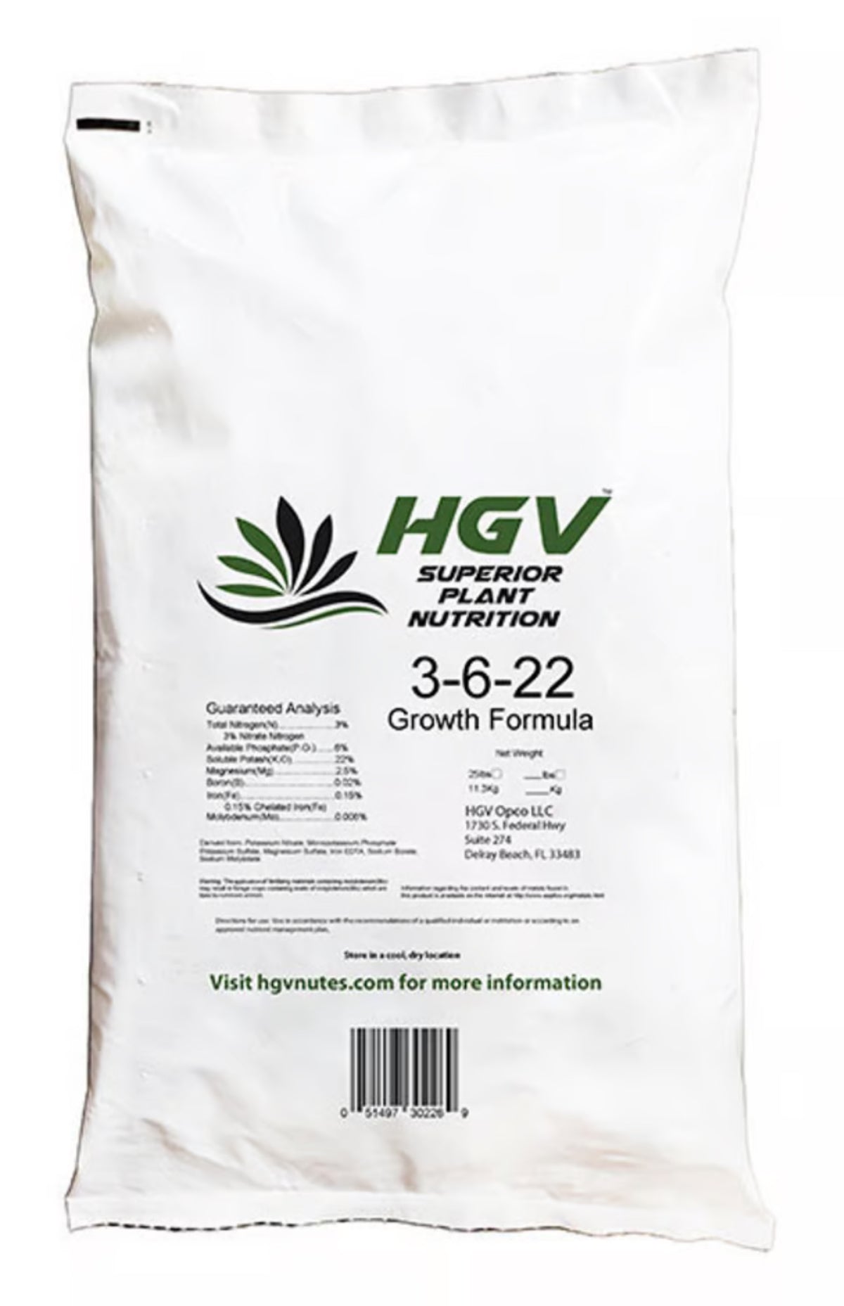 HGV Nutrients GROW